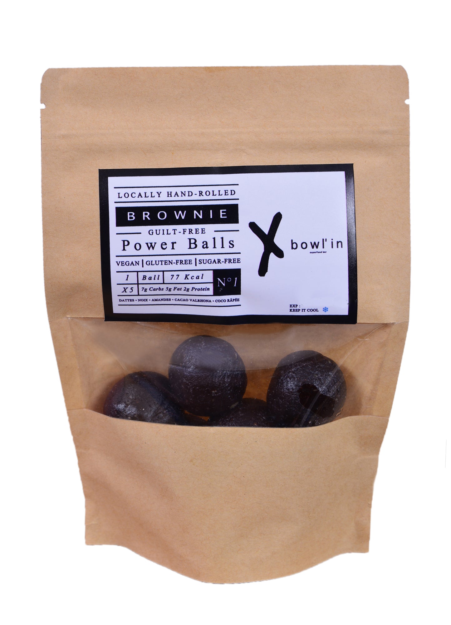 Power Balls Brownie 5 pcs