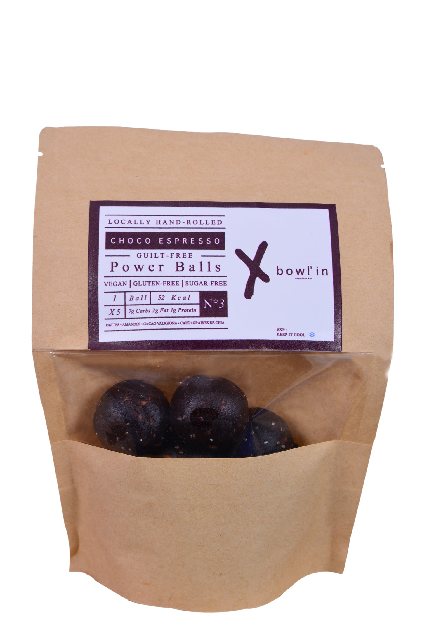 Power Ball Choco Espresso 5 pcs